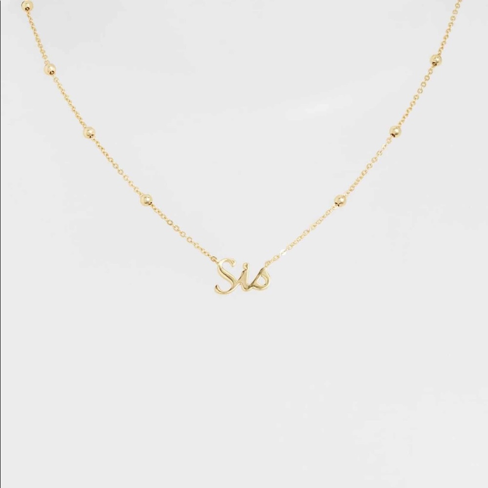 16” Gold Pendant Necklace 4 ur Sister Beautiful!